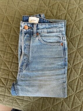 Doen Diana Light Wash Denim Jeans - Blue